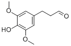 3-(4-HYDROXY-3,5-DIMETHOXY-PHENYL)-PROPIONALDEHYDE 结构式