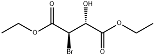 2R,3R)-diethyl 2-broMo-3-hydroxysuccinate 结构式