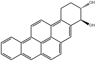 1,2,3,4-Tetrahydrobenzo(rst)pentaphene-3,4-diol trans- 结构式