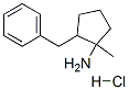 2-benzyl-1-methyl-cyclopentan-1-amine hydrochloride 结构式