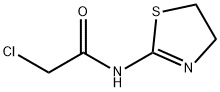 2-CHLORO-N-(4,5-DIHYDRO-1,3-THIAZOL-2-YL)ACETAMIDE 结构式