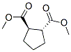 1,2-Cyclopentanedicarboxylic acid, dimethyl ester, trans-(.+/-.)- 结构式