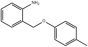 Benzenamine, 2-[(4-methylphenoxy)methyl]- (9CI) 结构式