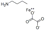 butan-1-amine, iron(+2) cation, oxalate 结构式