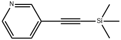 3-(三甲硅乙炔基)吡啶 结构式