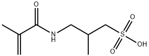 2-methyl-3-[(2-methyl-1-oxoallyl)amino]propanesulphonate 结构式