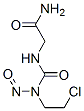 N-(2-chloroethyl)-N-nitrosocarbamoylglycinamide 结构式