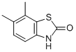 2(3H)-Benzothiazolone,6,7-dimethyl-(9CI) 结构式
