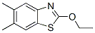 Benzothiazole, 2-ethoxy-5,6-dimethyl- (9CI) 结构式