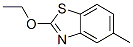 Benzothiazole, 2-ethoxy-5-methyl- (9CI) 结构式