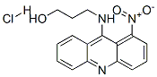 1-Propanol, 3-((1-nitro-9-acridinyl)amino)-, monohydrochloride 结构式
