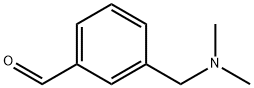 3-(二甲基氨基甲基)苯甲醛 结构式