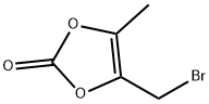 4-溴甲基-5-甲基-1,3-间二氧杂环戊烯-2-酮 结构式