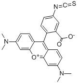 四甲基罗丹明-5-异硫氰酸酯 结构式
