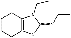 Ethanamine, N-(3-ethyl-4,5,6,7-tetrahydro-2(3H)-benzothiazolylidene)- (9CI) 结构式