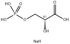 D-3-磷酸甘油酸二钠盐 结构式