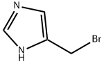 4-溴甲基咪唑 结构式