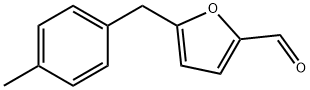 5-(4-METHYLBENZYL)-2-FURALDEHYDE 结构式