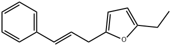 Furan, 2-ethyl-5-[(2E)-3-phenyl-2-propenyl]- (9CI) 结构式