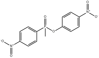4-Nitrophenyl methyl(4-nitrophenyl)phosphinate 结构式