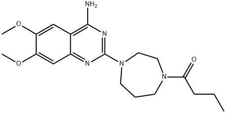 布纳唑嗪 结构式