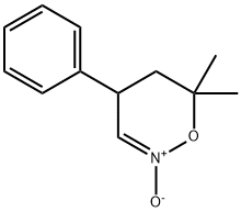 4H-1,2-Oxazine,5,6-dihydro-6,6-dimethyl-4-phenyl-,2-oxide(9CI) 结构式