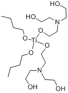 DIBUTANOLATOBIS(2,2',2''-NITRILOTRIETHANOLATO)TITANIUM(IV) 结构式