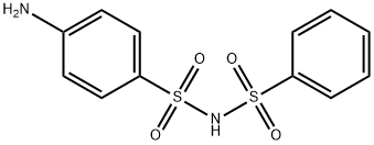 N-(phenylsulphonyl)sulphanilamide 结构式