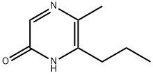 2(1H)-Pyrazinone,5-methyl-6-propyl-(9CI) 结构式