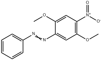 2,5-Dimethoxy-4-nitroazobenzene 结构式