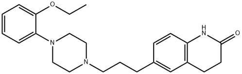 2(1H)-QUINOLINONE, 3,4-DIHYDRO-6-(3-(4-(2-ETHOXYPHENYL)-1-PIPERAZINYL) PROPYL)- 结构式
