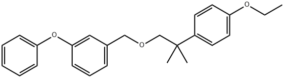 醚菊酯 结构式