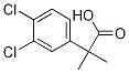 2-(3,4-Dichlorophenyl)-2-methylpropanoic acid 结构式