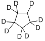 环戊烷-D9 结构式