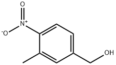 3-甲基-4-硝基苄醇 结构式