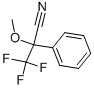 (±)-A-甲氧基-A-(三氟甲基)苯乙腈 结构式