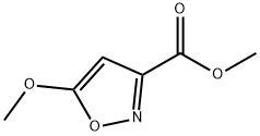 3-异噻唑羧酸,5-甲氧基-,甲基酯 结构式