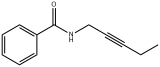 Benzamide,  N-2-pentynyl-  (9CI) 结构式