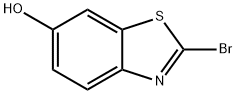 2-溴苯并[D]噻唑-6-醇 结构式