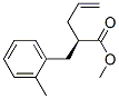 Benzenepropanoic acid, 2-methyl-alpha-2-propenyl-, methyl ester, (alphaR)- (9CI) 结构式