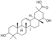 3,22-二羟基齐墩果-12-烯-29-酸 结构式