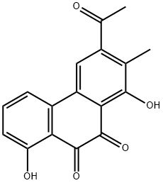 抗盐杆菌醌 结构式