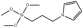 N-(3-三甲氧基硅丙基)吡咯 结构式
