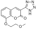 2H-1-Benzopyran-2-one, 8-(2-methoxyethoxy)-3-(1H-tetrazol-5-yl)- 结构式