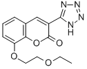2H-1-Benzopyran-2-one, 8-(2-ethoxyethoxy)-3-(1H-tetrazol-5-yl)- 结构式