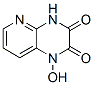 Pyrido[2,3-b]pyrazine-2,3-dione, 1,4-dihydro-1-hydroxy- (9CI) 结构式