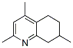 Quinoline, 5,6,7,8-tetrahydro-2,4,7-trimethyl- 结构式