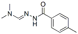 Benzoic acid, 4-methyl-, (2E)-[(dimethylamino)methylene]hydrazide (9CI) 结构式