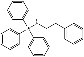2-phenyl-N-triphenylsilyl-ethanamine 结构式