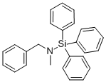 N-Methyl-N-(phenylmethyl)-1,1,1-triphenylsilanamine 结构式